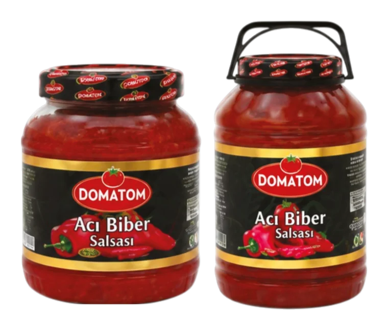 Domatom Acı Biber Salçası